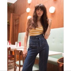 High waist jeans